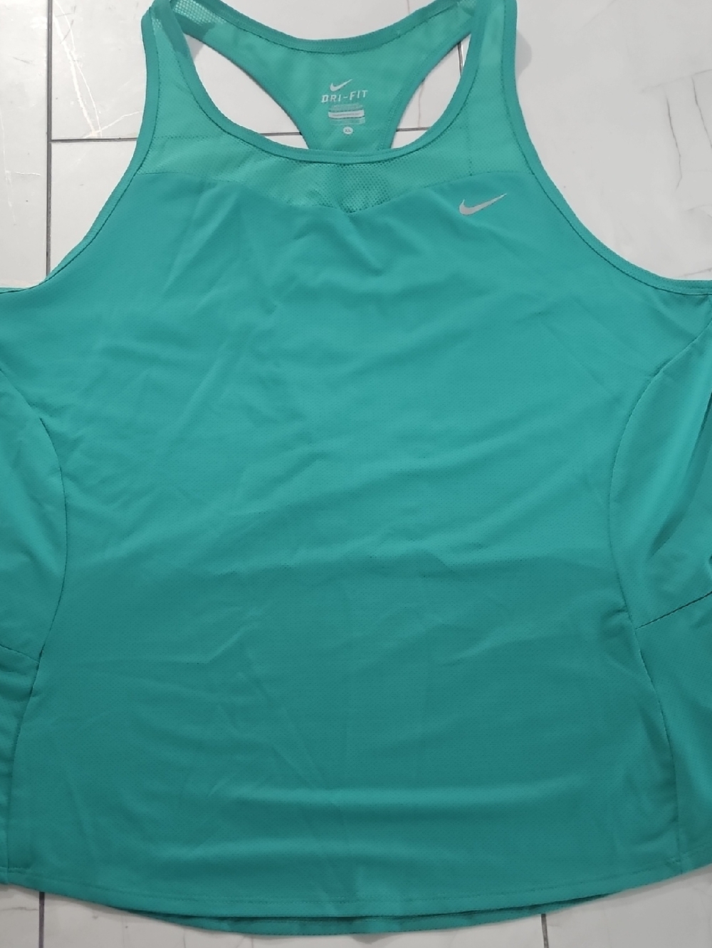 Nike Women's Teal Racerback Swim Tank